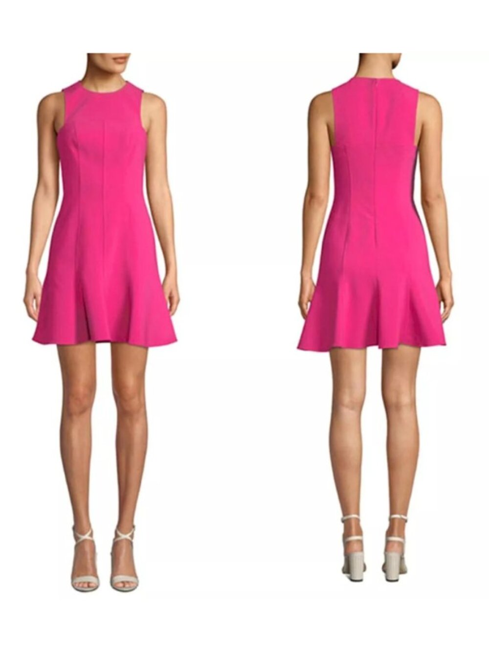 LiKely NWT Women's Fuchsia Fit & Flare CORDELIA Mini Dress, Size 2